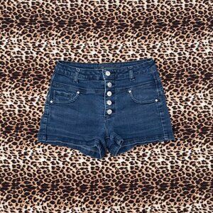 retro skylar daisy dukes denim shorts